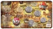 Россия набор разменных монет 2017 года Крейсер Аврора» с жетоном В.И. Ленин