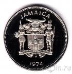 Ямайка 20 центов 1974