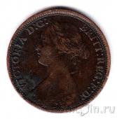 Великобритания 1 фартинг 1864