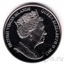 Британские Виргинские острова 1 доллар 2017 Королева Елизавета