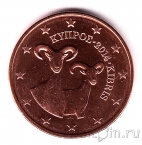 Кипр 5 евроцентов 2014