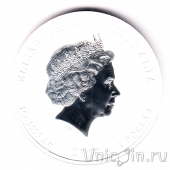 Австралия 1 доллар 2017 Феникс и дракон