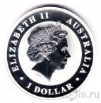 Австралия 1 доллар 2017 Клинохвостый орёл