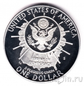 США 1 доллар 1991 Гора Рашмор (proof)