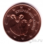 Кипр 5 евроцентов 2012