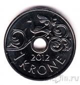 Норвегия 1 крона 2012