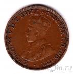 Австралия 1/2 пенни 1916