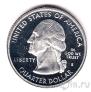 США 25 центов 2005 Kansas (S, серебро)
