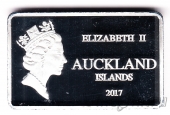 Остров Окленд 10 долларов 2017 Новозеландский морской лев