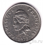Новая Каледония 20 франков 1972