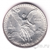 Мексика 1 унция серебра 1995