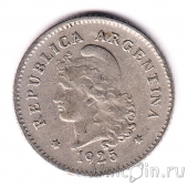 Аргентина 10 сентаво 1925