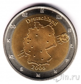 Германия - биметаллический жетон - ЧМ по футболу 2006