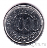 Бразилия 1000 крузейро 1992-93
