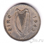 Ирландия 3 пенса 1942