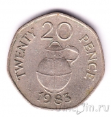 Гернси 20 пенсов 1983