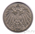 Германская Империя 10 пфеннигов 1896 (E)