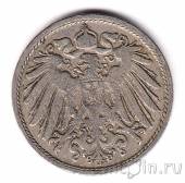 Германская Империя 10 пфеннигов 1902 (D)