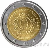 Сан-Марино 2 евро 2017 Международный год туризма