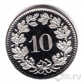 Швейцария 10 раппенов 2014