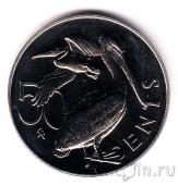 Брит. Виргинские острова 50 центов 1980 Пеликан