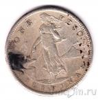 Филиппины 1 песо 1909 (S)