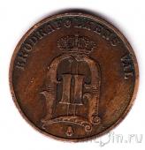 Швеция 2 оре 1885