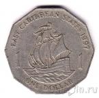 Восточно-Карибские Территории 1 доллар 1997