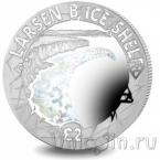 Британские Антарктические территории 2 фунта 2017 Шельфовый ледник Ларсена