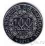 Западноафриканские штаты 100 франков 2012