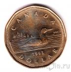 Канада 1 доллар 1993