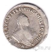 Россия монета полуполтинник 1747 ММД