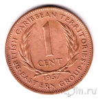 Восточно-Карибские Территории 1 цент 1957