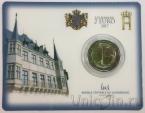 Люксембург 2 евро 2017 Вильгельм III (в блистере)