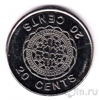 Соломоновы острова 20 центов 2008