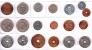 Подборка монет Дании (19 монет)