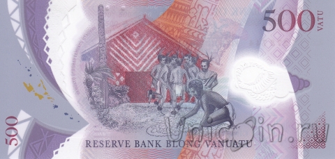 Вануату 500 вату 2017