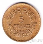 Франция 5 франков 1946 (Выпуск для колоний)
