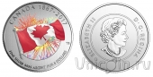 Канада 5 долларов 2017 Флаг (Proudly Canadian)