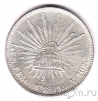 Мексика 1 песо 1909
