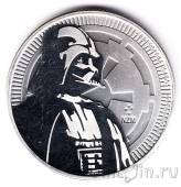 Ниуэ 2 доллара 2017 Звездные войны. Дарт Вейдер
