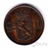 Норвегия 1 оре 1884