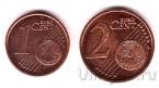 Андорра 1 и 2 евроцента 2016