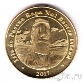 Остров Пасхи 1 доллар 2017 Рыба