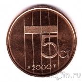 Нидерланды 5 центов 2000