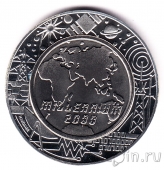 Австрия 100 шиллингов 2000 Миллениум