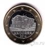 Андорра 1 евро 2016