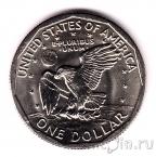 США 1 доллар 1981 (D)