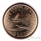 США 1 доллар 2007 Сакагавея (P)