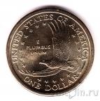 США 1 доллар 2008 Сакагавея (D)